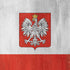 Poland Flag Distressed iPhone XS Clear Case