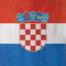 Croatia Flag Distressed Surface Pro 7 Skin