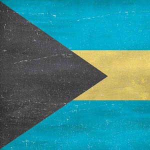Bahamas Flag Distressed Nintendo Switch Pro Controller Skin