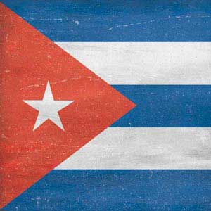 Cuban Flag Distressed Skullcandy Venue Skin