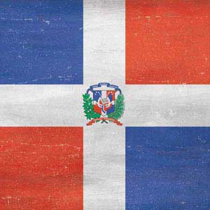 Dominican Republic Flag Faded Skullcandy Venue Skin