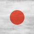 Japanese Flag Distressed iPhone XS Clear Case