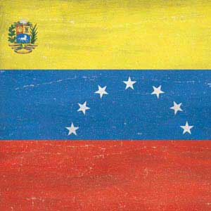 Venezuela Flag Distressed Xbox Series S Console Skin