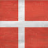Denmark Flag Distressed iPhone XS Clear Case