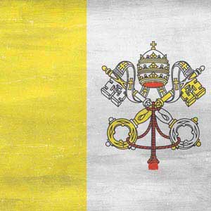 Vatican City Flag Distressed Xbox Series S Bundle Skin