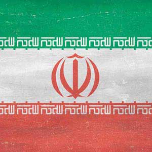 Iran Flag Distressed Fire TV Cube Skin