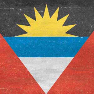 Antigua and Barbuda Flag Distressed Galaxy S8 Skin