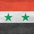 Syria Flag Distressed iPhone XS Clear Case