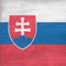 Slovakia Flag Distressed Fire TV Cube Skin