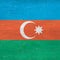 Azerbaijan Flag Distressed Yeti Colster Can Insulator Skin
