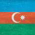 Azerbaijan Flag Distressed iPhone XS Clear Case