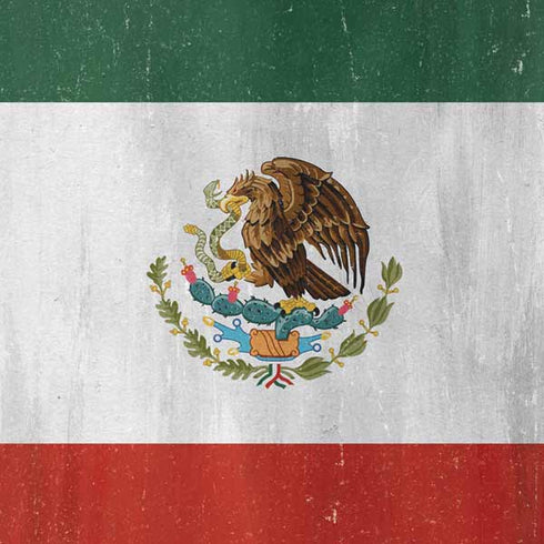 Mexico Flag Distressed iPhone XS Clear Case