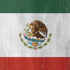 Mexico Flag Distressed iPhone XS Clear Case