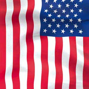 USA Flag American Flag PlayStation 4 Gold Wireless Headset Skin