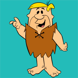 The Flinstones Barney Rubble Xbox 360 Slim (2010) Skin
