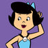 The Flinstones Betty Rubble iPhone XS Clear Case