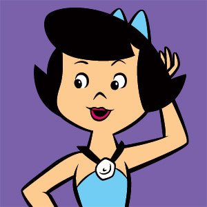 The Flinstones Betty Rubble Wii (Includes 1 Controller) Skin