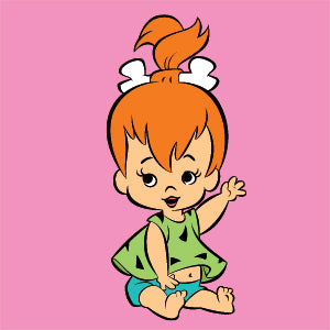 The Flinstones Pebbles Flintstone Studio Wireless Skin