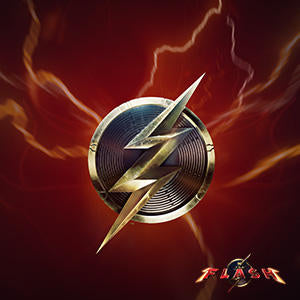 DC Comics The Flash Movie: Logo Poster Xbox One X Console Skin