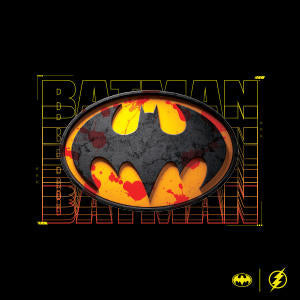 DC Comics The Flash Movie: Batman Bloody Logo Wii Remote Controller Skin