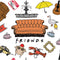 Warner Bros Classic FRIENDS Icons Playstation 3 & PS3 Skin