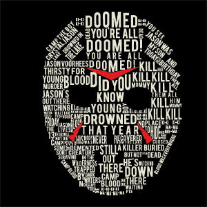 Warner Bros Friday the 13th Doomed Galaxy Z Flip Skin