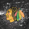 NHL Chicago Blackhawks Frozen Fire TV Cube Skin