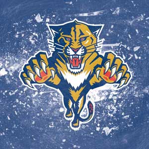 NHL Florida Panthers Frozen Fire TV Cube Skin