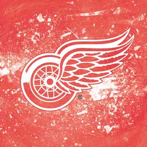 NHL Detroit Red Wings Frozen PS5 Console Skin