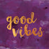 Good Vibes iPhone XS Clear Case
