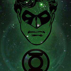DC Comics Green Lantern Cosmic Portrait Fire TV Cube Skin