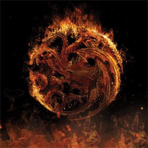 HBO House of the Dragon Flaming Tararyen Sigil Playstation 3 & PS3 Slim Skin