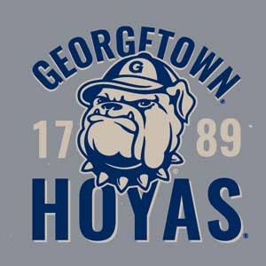 Georgetown University Hoyas 1789 Xbox 360 Slim (2010) Skin