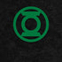 DC Comics Green Lantern Logo Black Background iPhone XS Clear Case