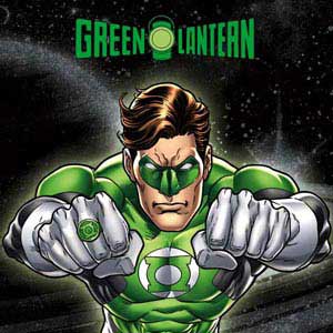 DC Comics Green Lantern Flying Action Pose Surface Pro 7 Skin