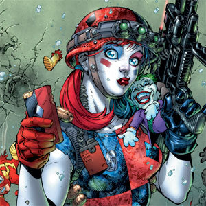 DC Comics Harley Quinn Little Black Book Cover#47 New 52 Art by Jim Lee Playstation 3 & PS3 Slim Skin