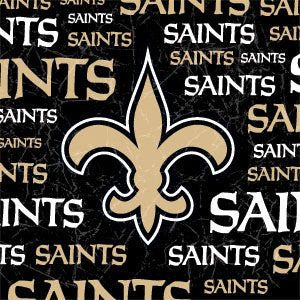 NFL New Orleans Saints Black Blast Apple AirPods 2 Skin