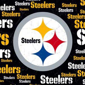 NFL Pittsburgh Steelers Black Blast PS4 Pro Console Skin