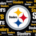 NFL Pittsburgh Steelers Black Blast iPhone XS Clear Case