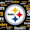 NFL Pittsburgh Steelers Black Blast Surface Pro Tablet Skin
