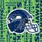 NFL Seattle Seahawks - Blast Green Playstation 3 & PS3 Slim Skin