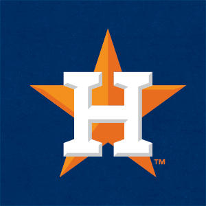 MLB Houston Astros Distressed Wii (Includes 1 Controller) Skin