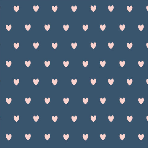 Blue and Pink Hearts iPhone 11 Pro Clear Case