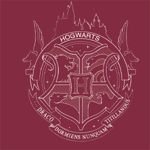 Wizarding Worlds Harry Potter Hogwarts Crest Playstation 3 & PS3 Slim Skin