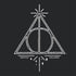 Wizarding Worlds Harry Potter Deathly Hallows Symbol iPhone 13 Pro Max Folio Case