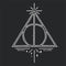 Wizarding Worlds Harry Potter Deathly Hallows Symbol Wii (Includes 1 Controller) Skin
