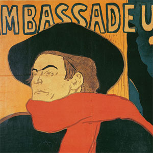 Henri Toulouse-Lautrec Ambassadeurs Aristide Bruant Playstation 3 & PS3 Skin