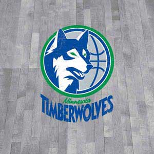 NBA Minnesota Timberwolves Hardwood Classics Apple AirPods 2 Skin