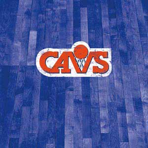NBA Cleveland Cavaliers Hardwood Classics Fire TV Cube Skin