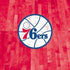 NBA Philadelphia 76ers Hardwood Classics iPhone 8 Folio Case